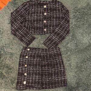 Skirt and Jacket Set